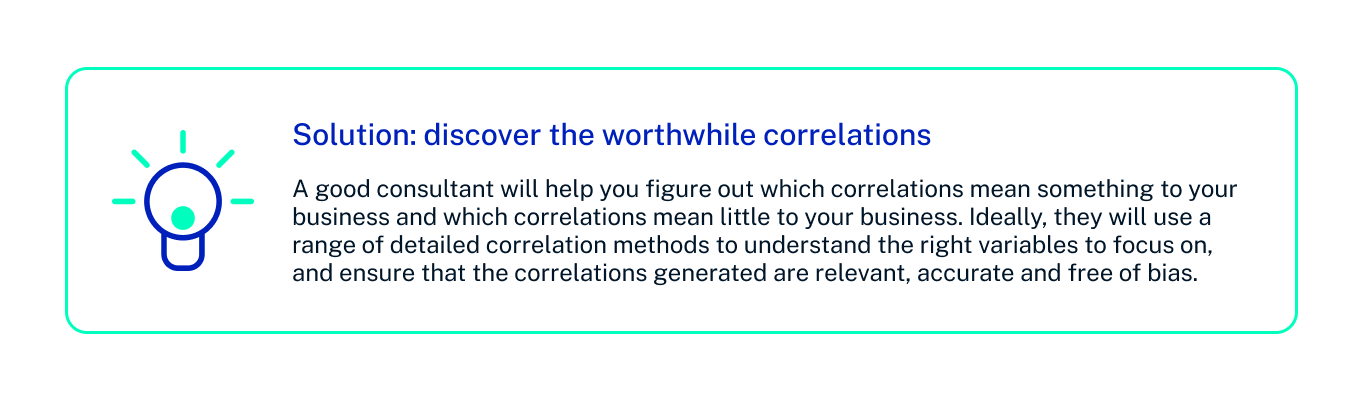 Solution_ discover the worthwhile correlations - Option 2