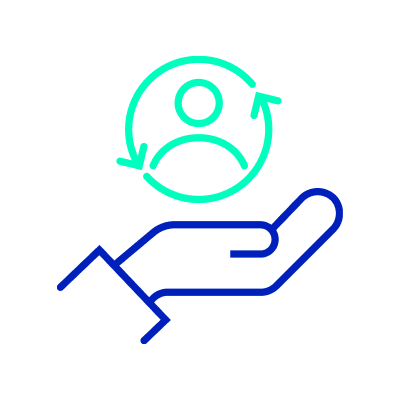 Icon - Improved customer retention and loyalty